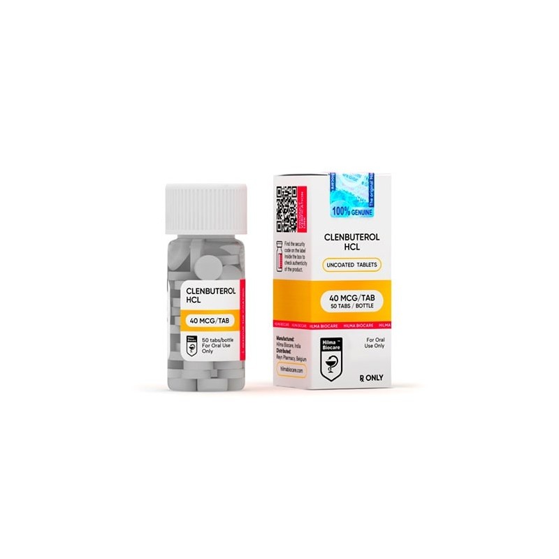 Clenbuterol 40 mcg 100 tabs